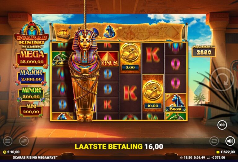 Screenshot 3 van Scarab Rising Megaways